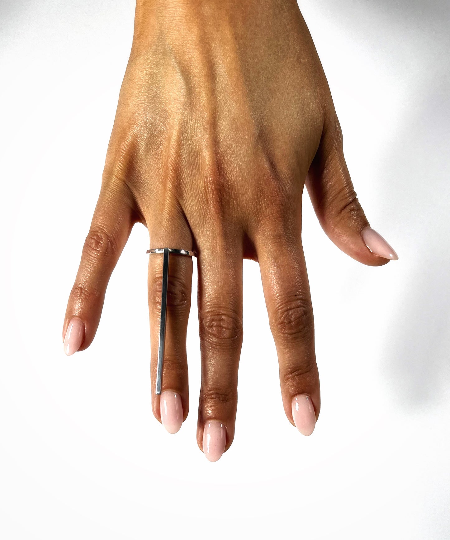 CRUX sterling silver vert ring- Maxi