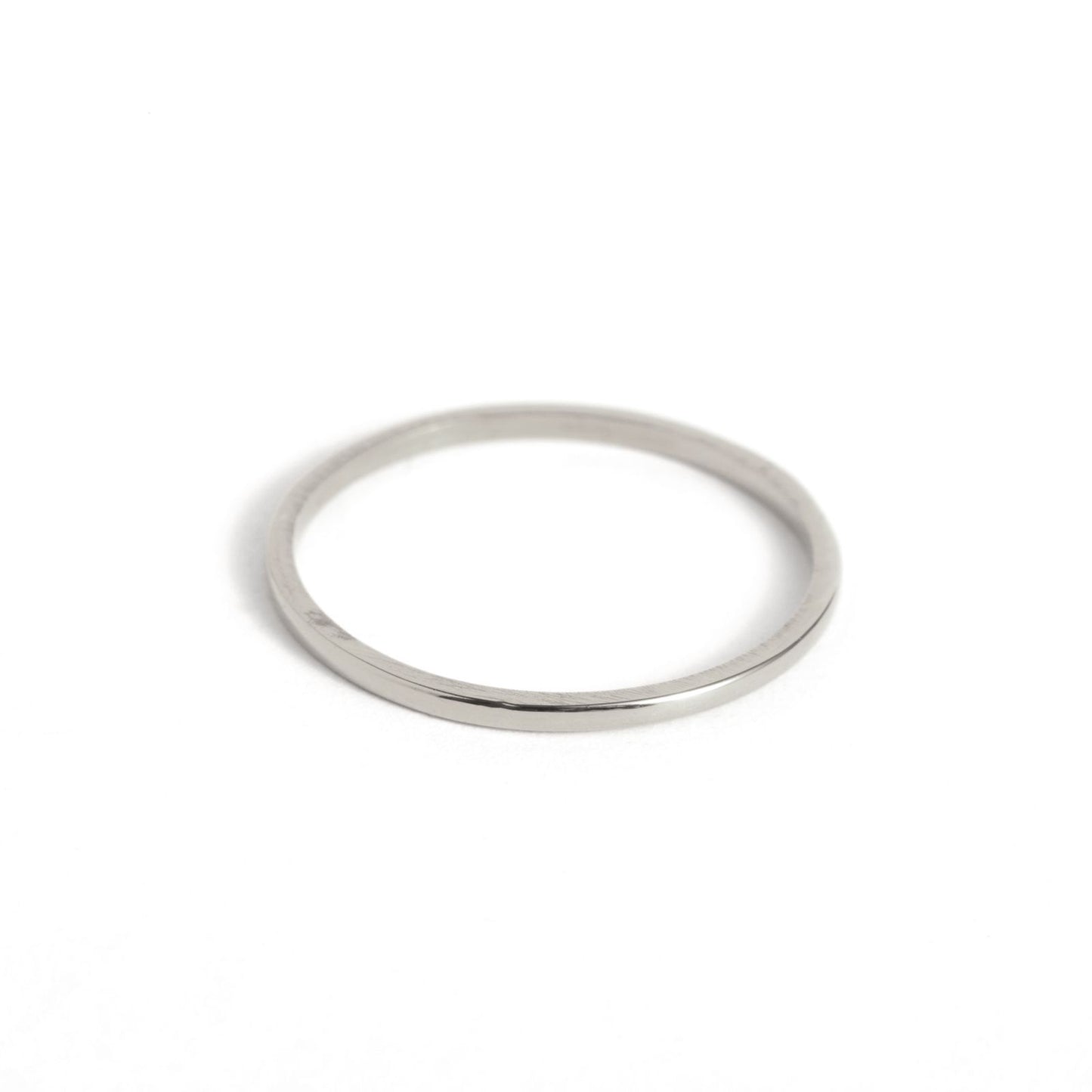 CRUX sterling silver stacker ring