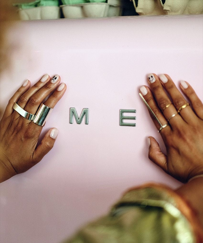 CRUX gold vert ring- Maxi