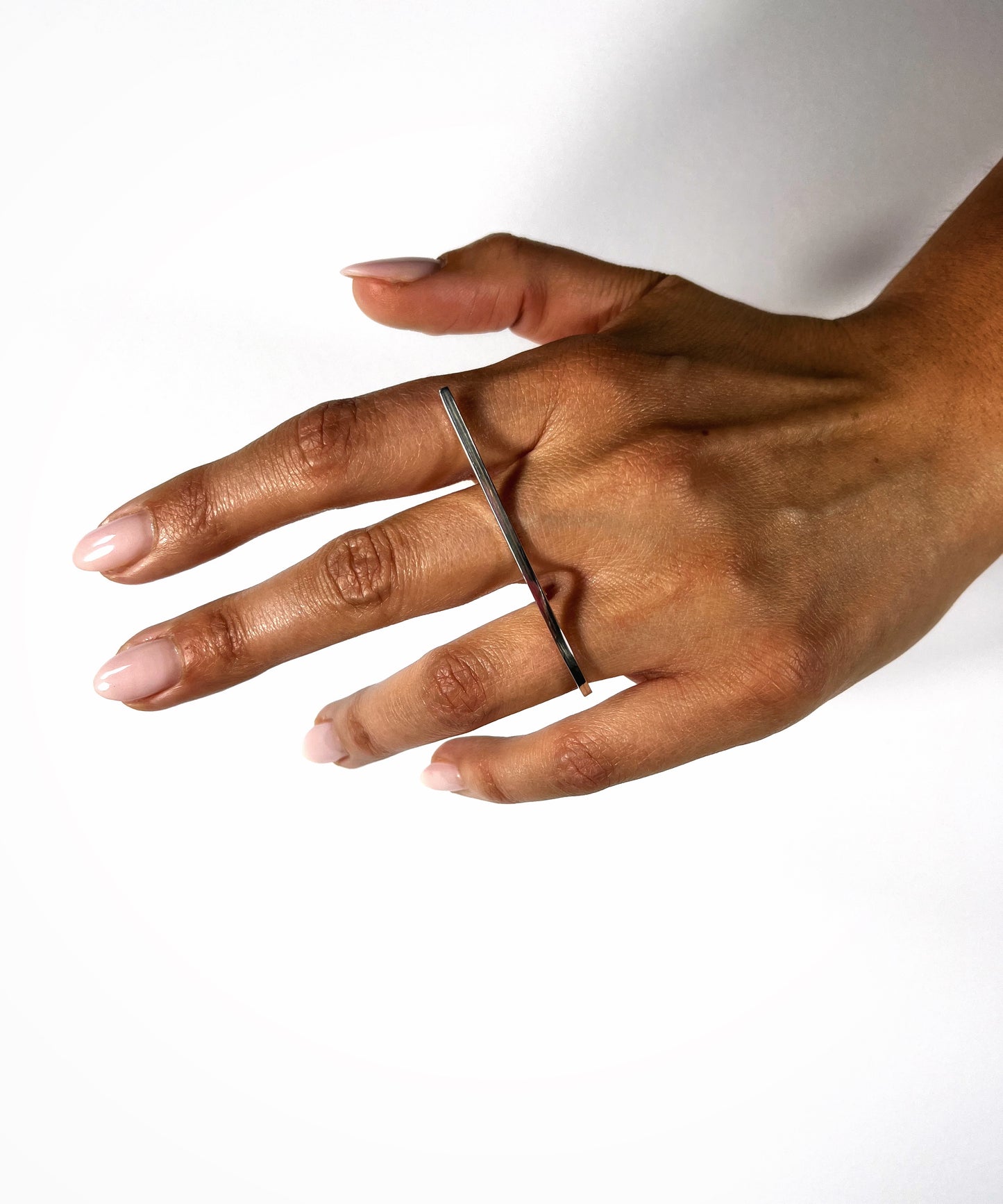 CRUX sterling silver hori ring- Maxi