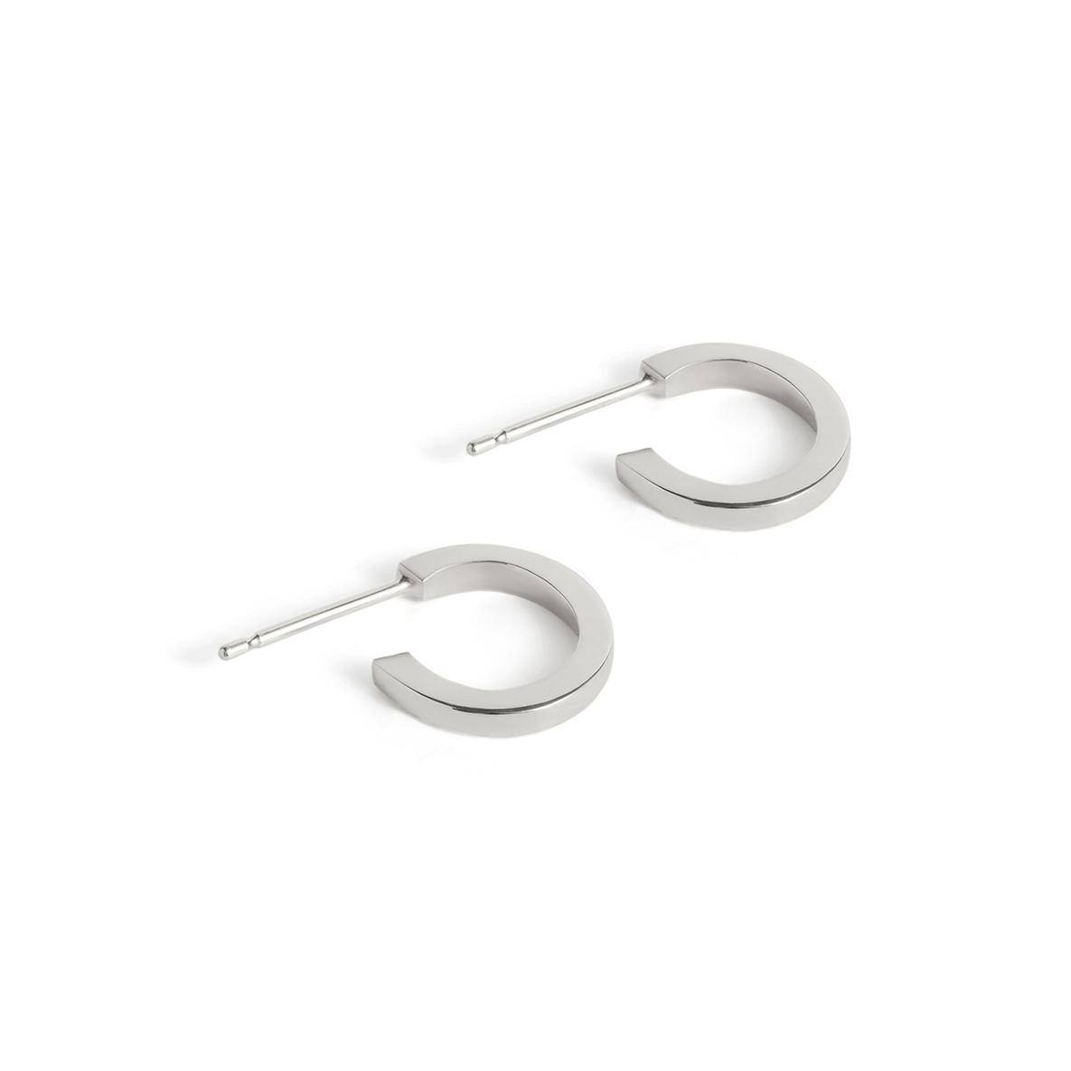 CRUX sterling silver hoops- Mini