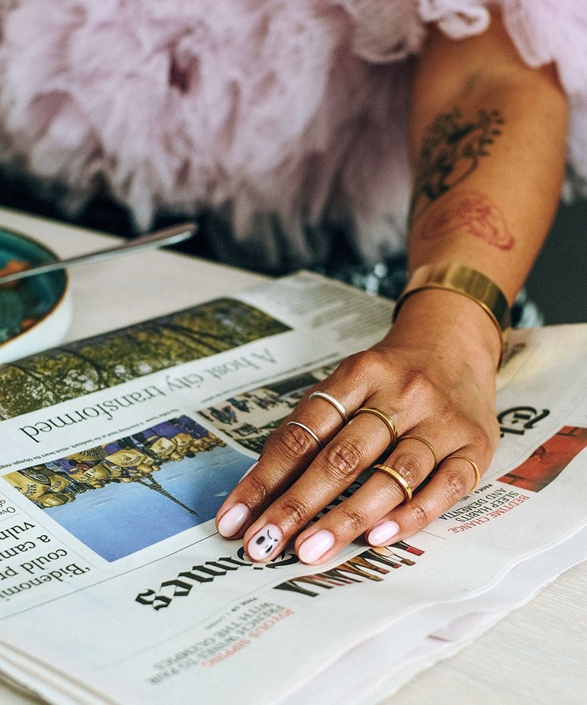 CRUX sterling silver ring