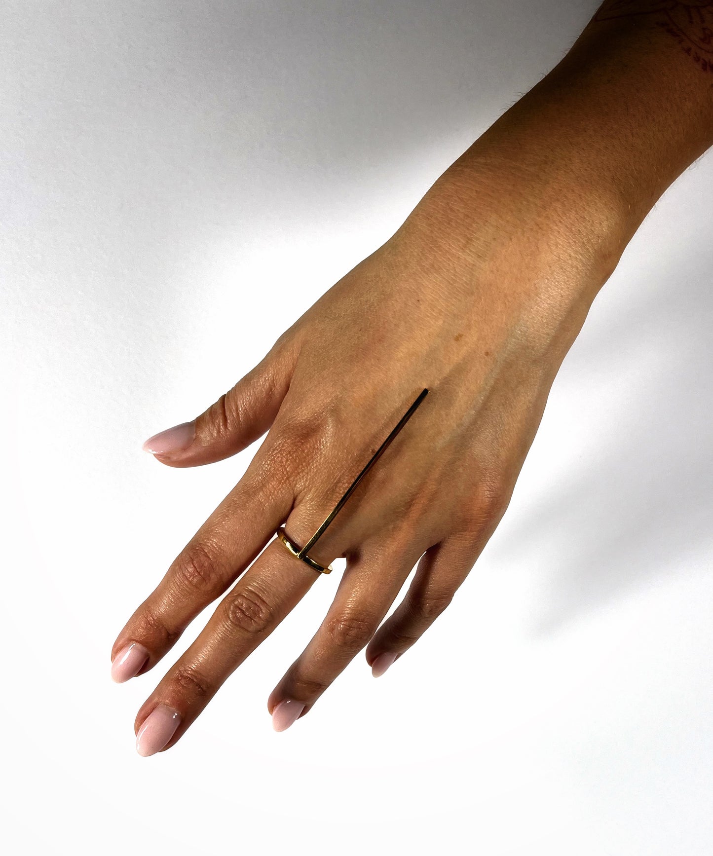 CRUX sterling silver vert ring- Maxi