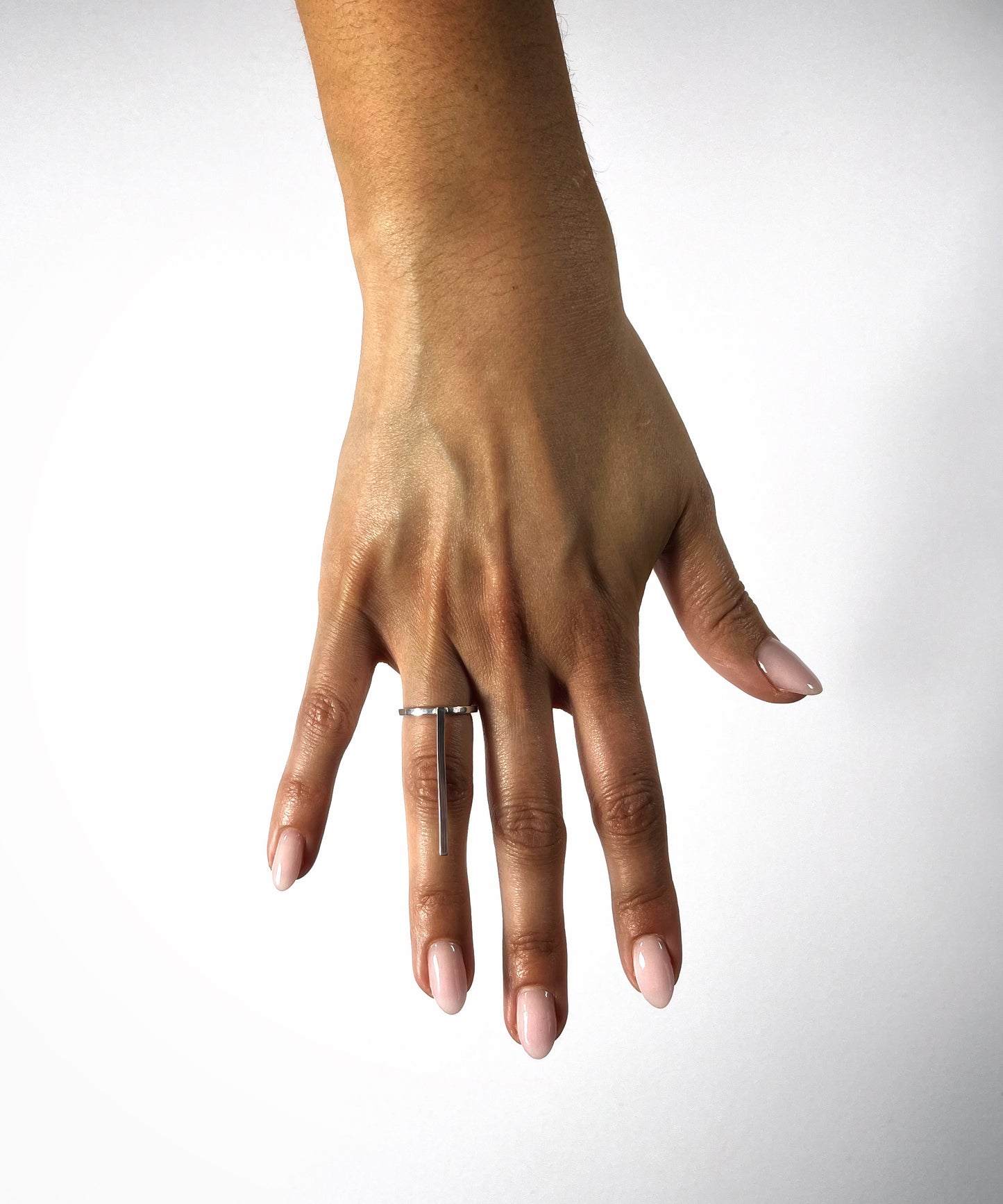 CRUX sterling silver vert ring- Midi