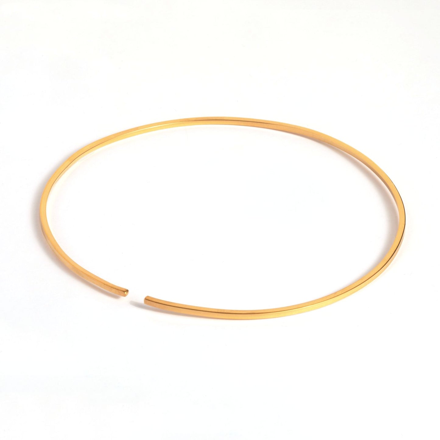 CRUX gold torque necklace