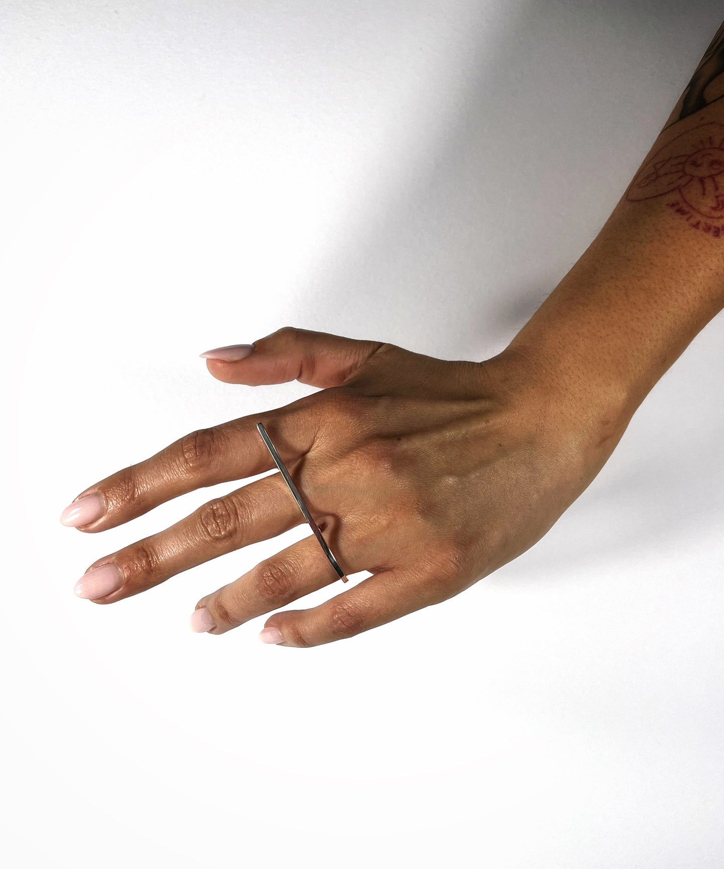 CRUX sterling silver hori ring- Maxi