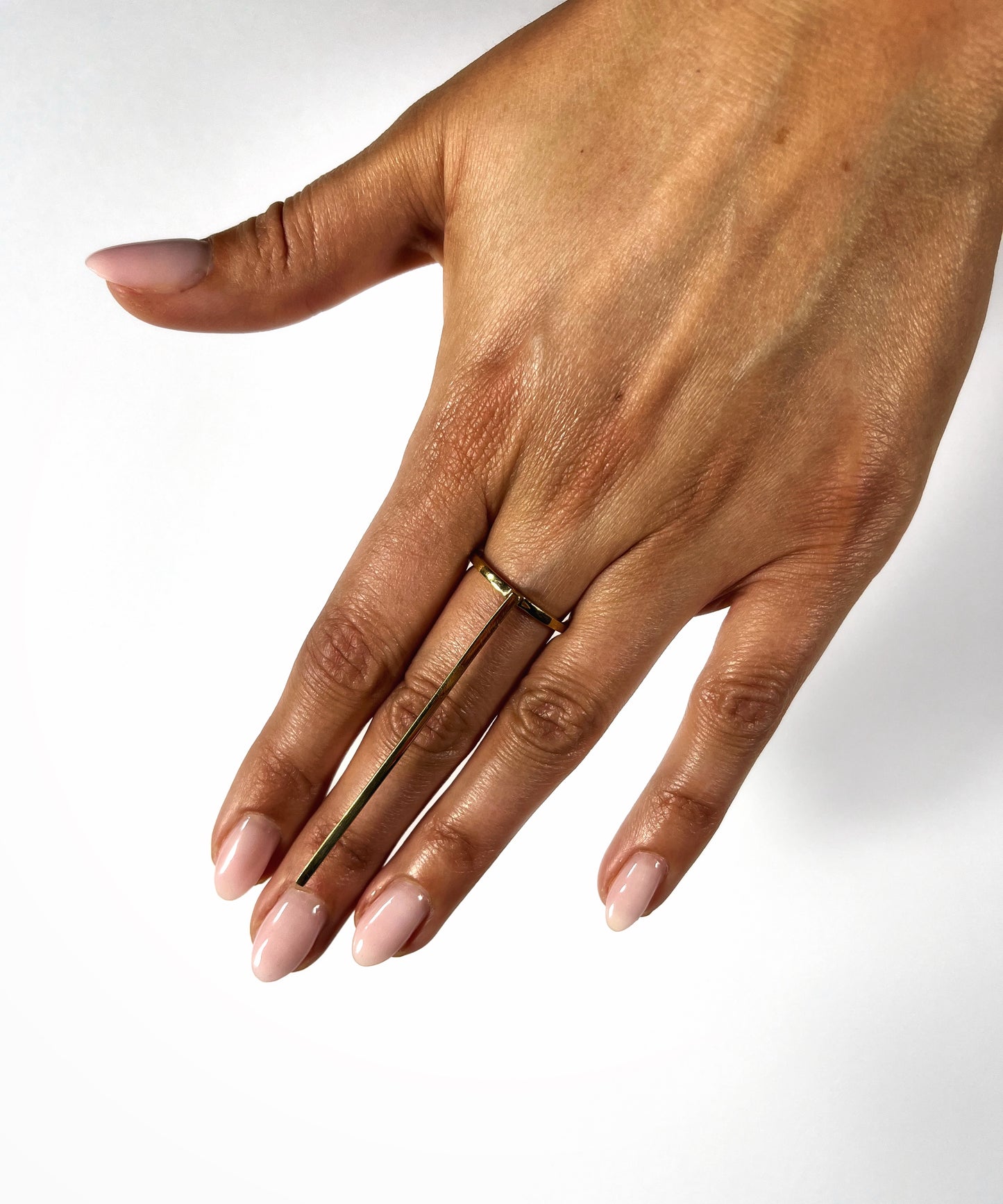 CRUX gold vert ring- Maxi