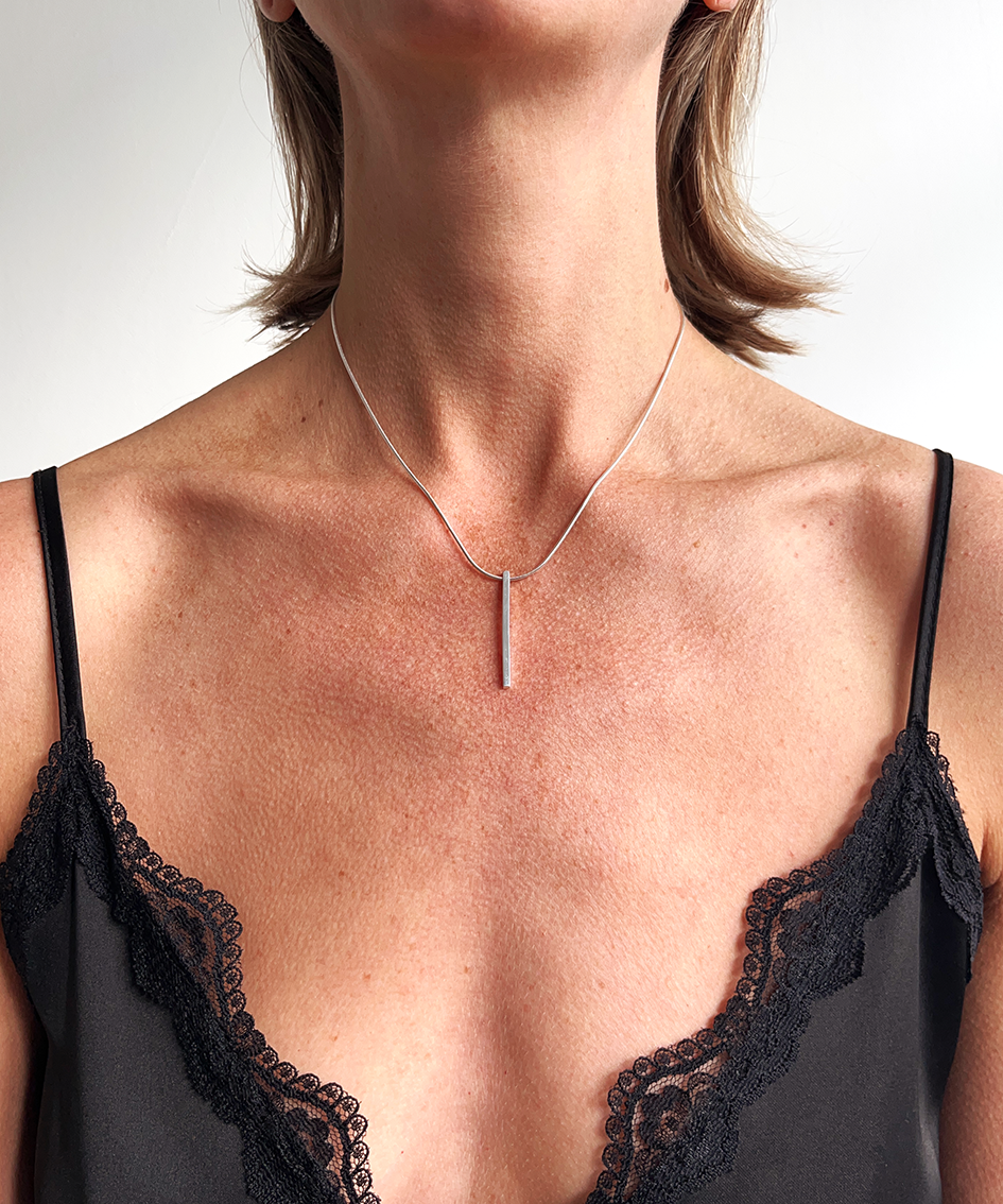 CRUX sterling silver necklet- Midi