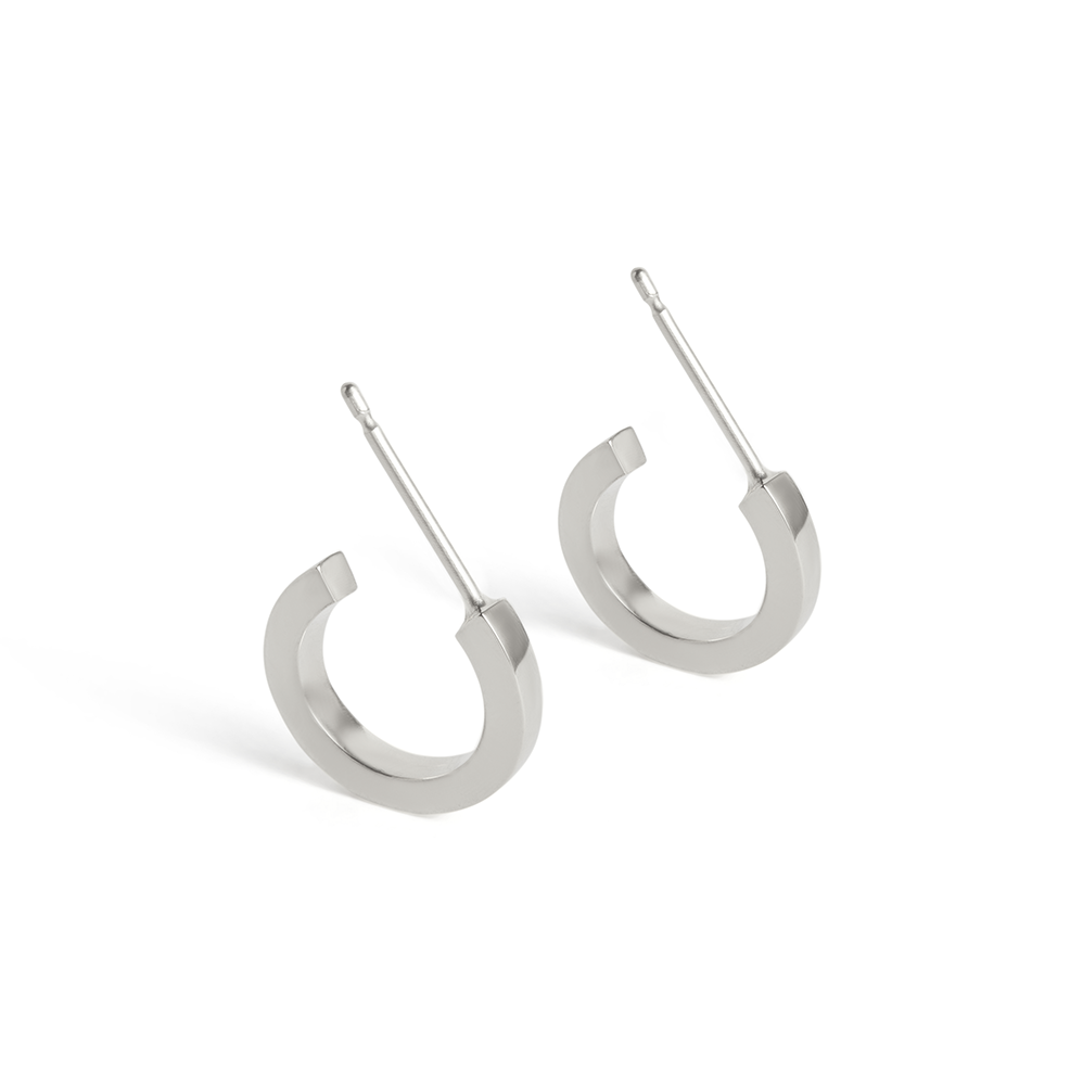 CRUX sterling silver hoops- Mini