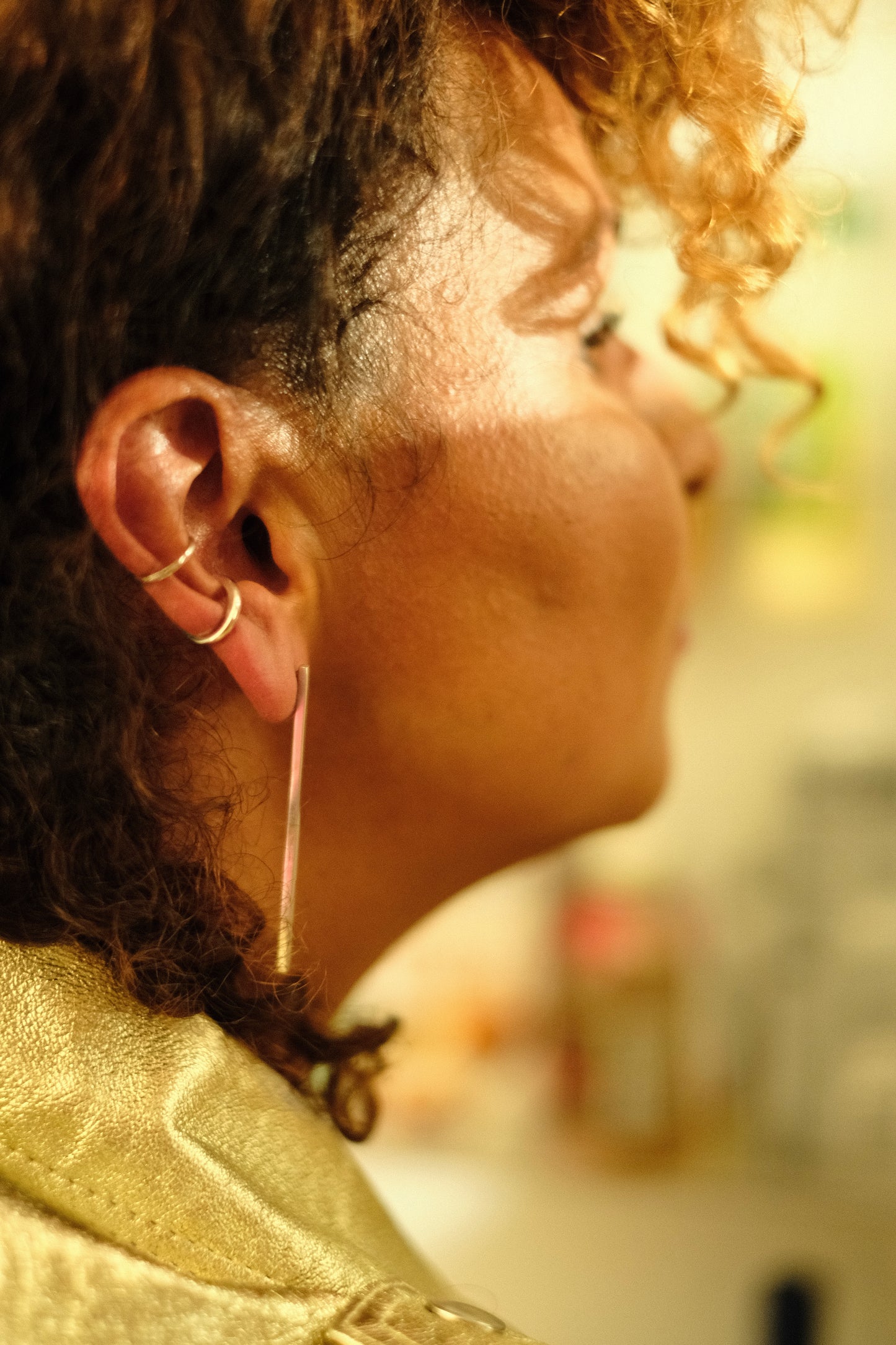 CRUX sterling silver earrings- Maxi XL