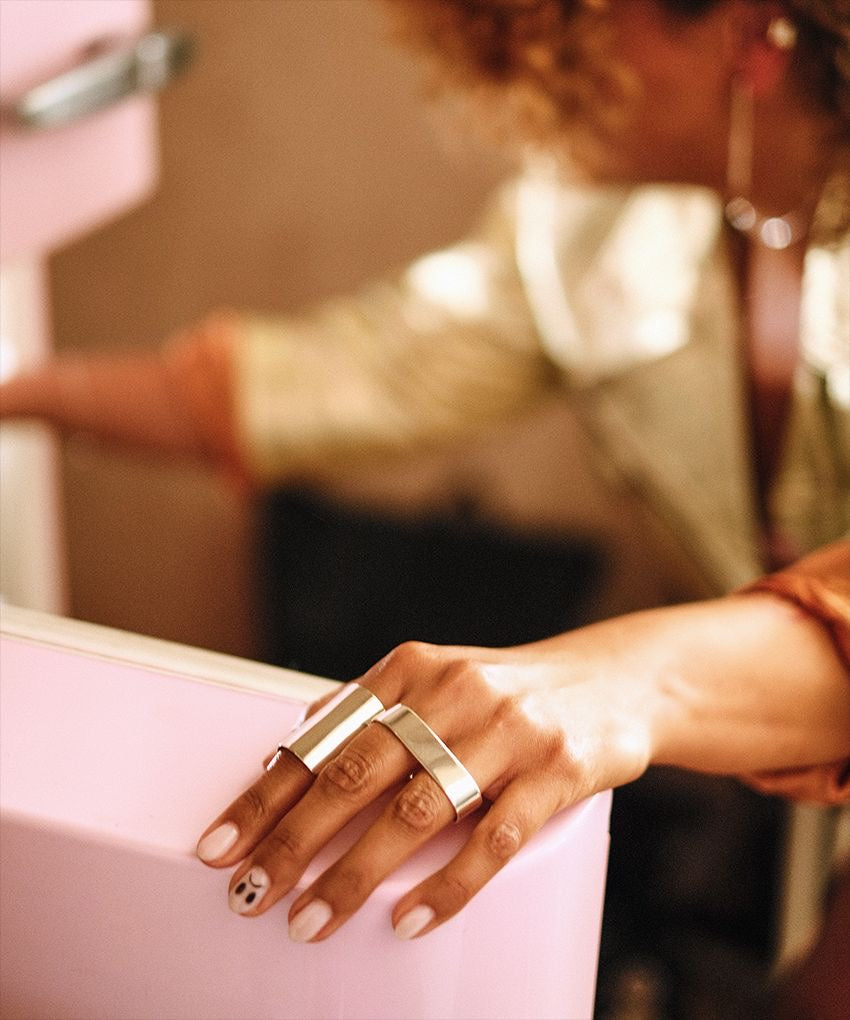 DUSTER sterling silver ring