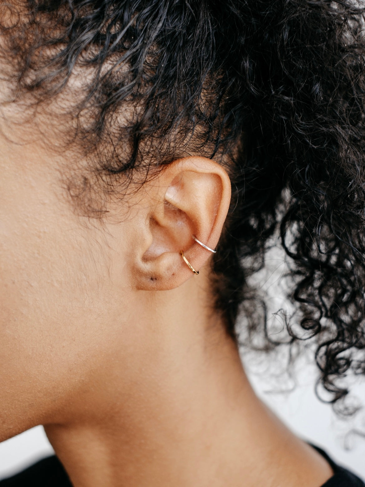 CRUX gold slim ear cuff