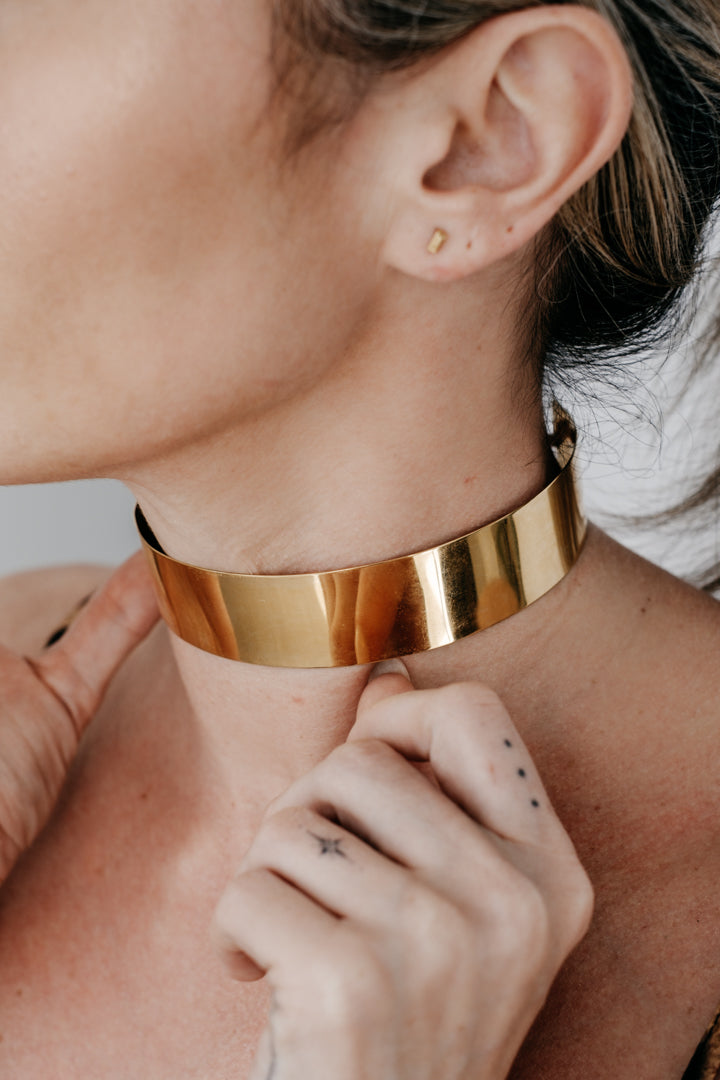 RiRi choker gold MADE-TO-ORDER