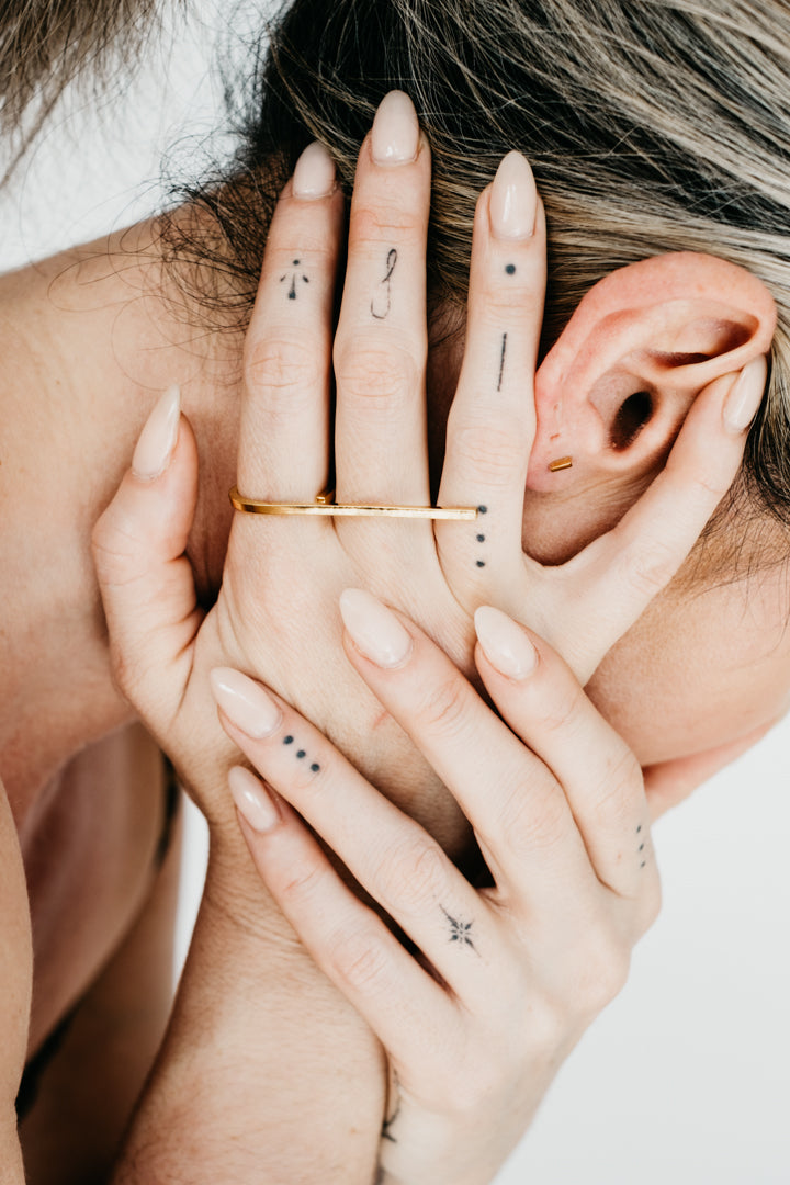 CRUX gold hori ring- Maxi