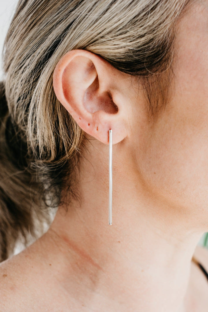 CRUX sterling silver earrings- Maxi XL