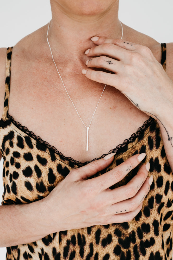 CRUX sterling silver necklace- Midi