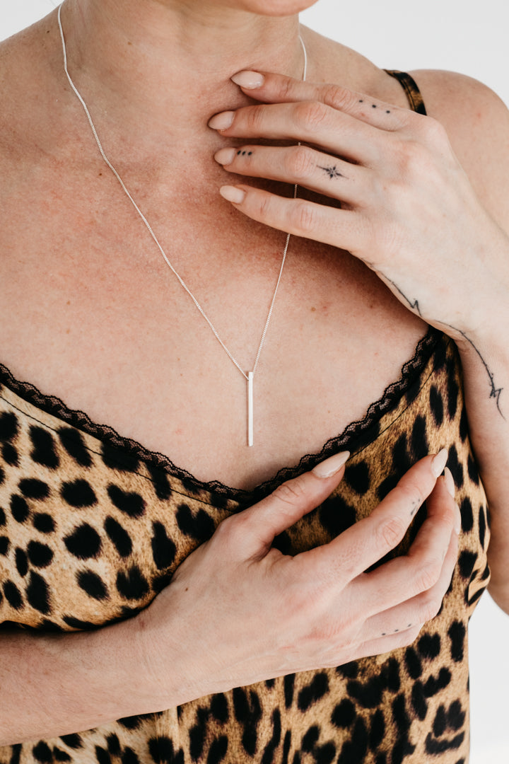 CRUX sterling silver necklace- Midi