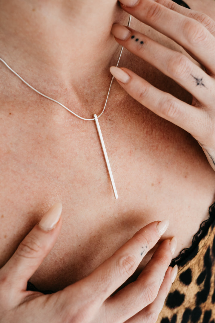 CRUX sterling silver necklet- Maxi
