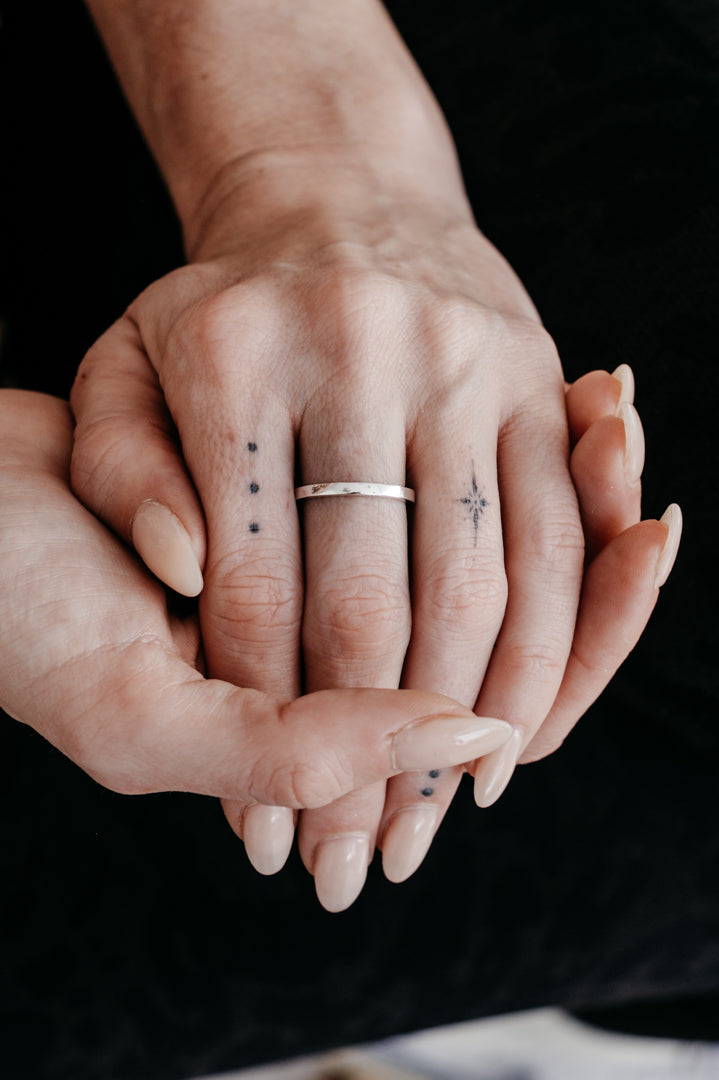 CRUX sterling silver ring
