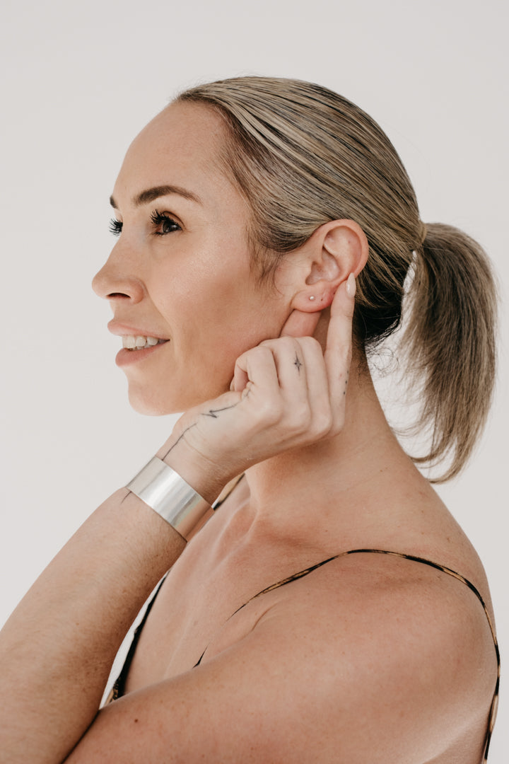 CRUX sterling silver wrist cuff