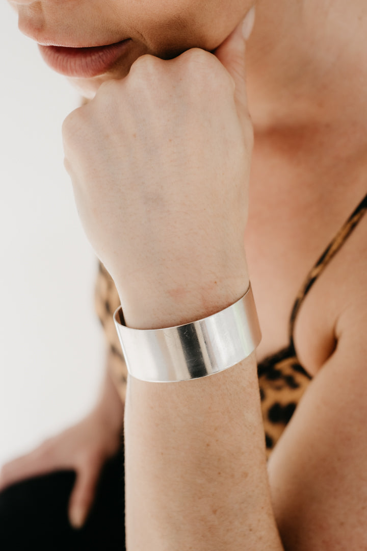 CRUX sterling silver wrist cuff