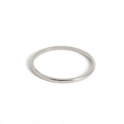 CRUX sterling silver stacker ring