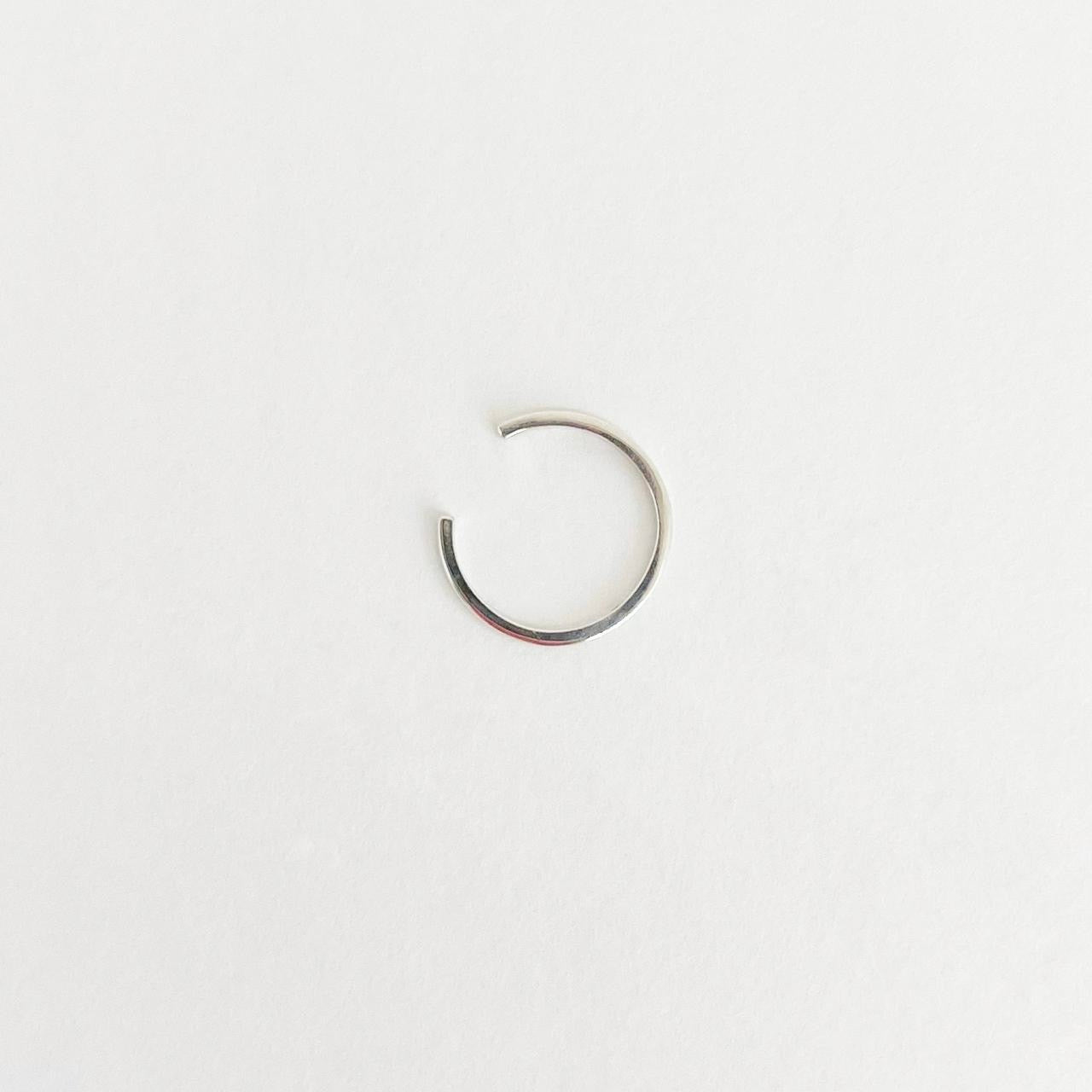 CRUX sterling silver slim ear cuff