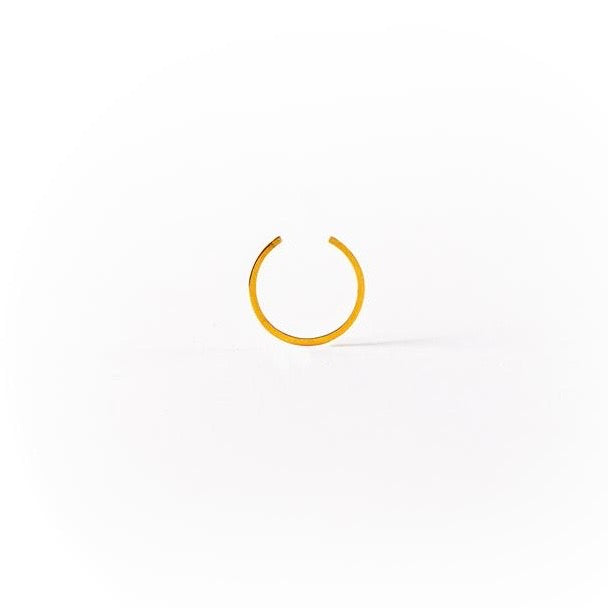 CRUX gold slim ear cuff