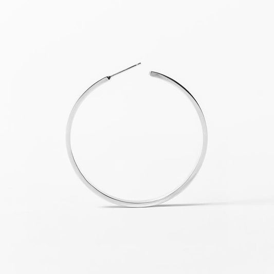 CRUX sterling silver hoops XL