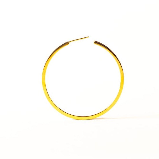 CRUX gold hoops XL