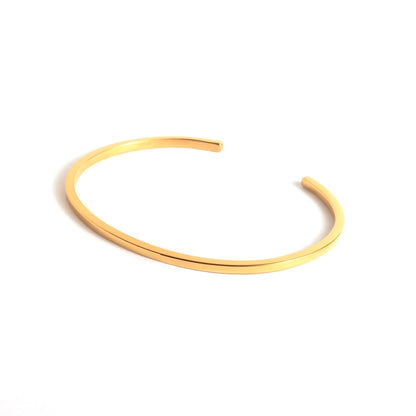 CRUX gold bangle