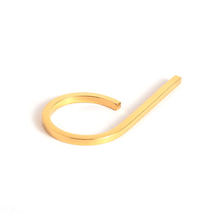 CRUX gold hori ring- Midi