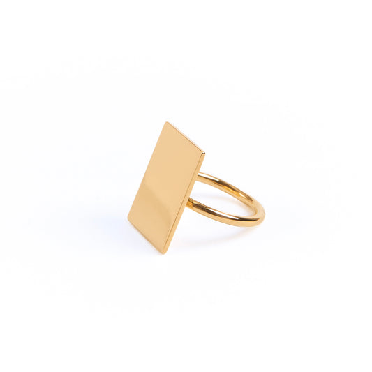 MASS gold ring -Midi