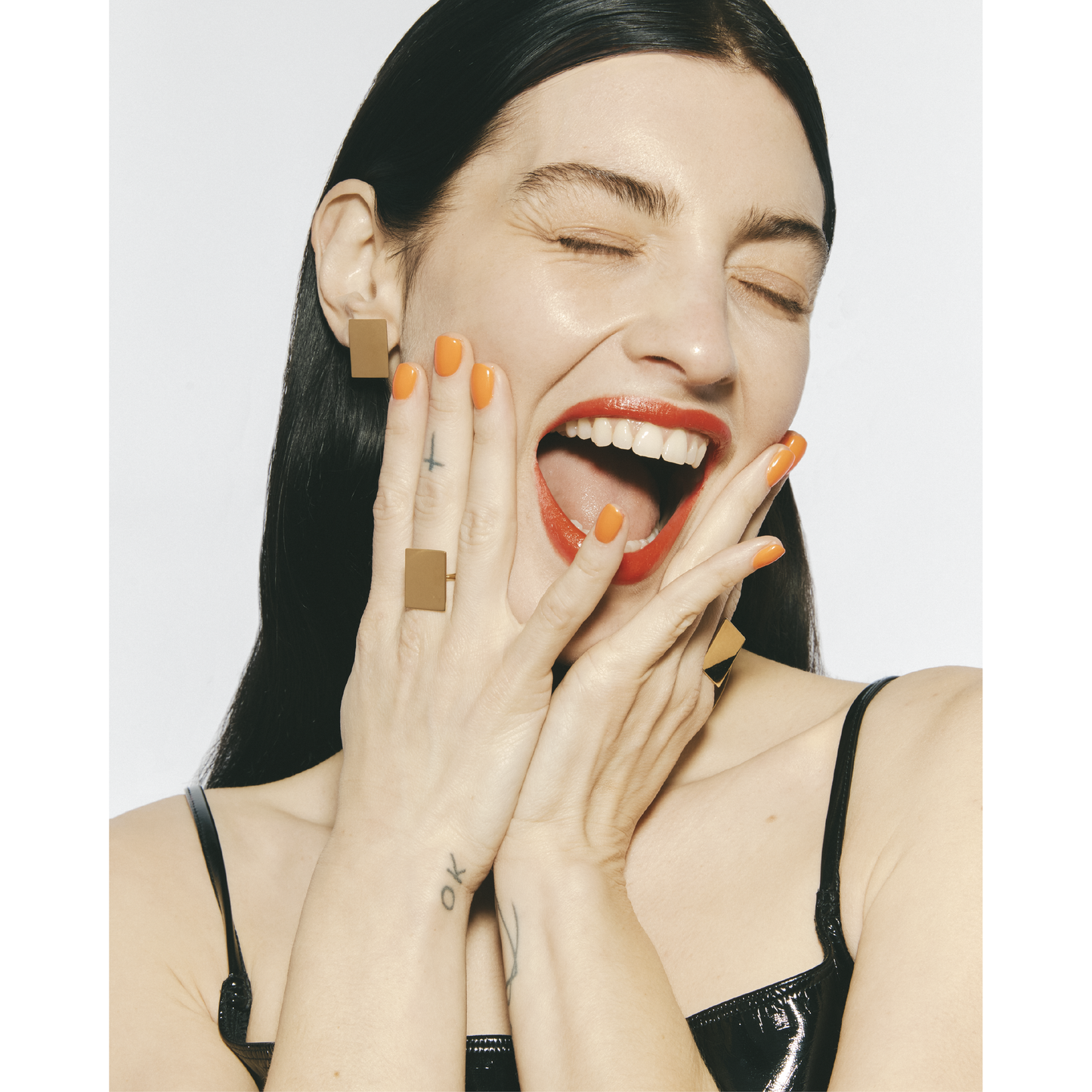 MASS gold ring -Midi