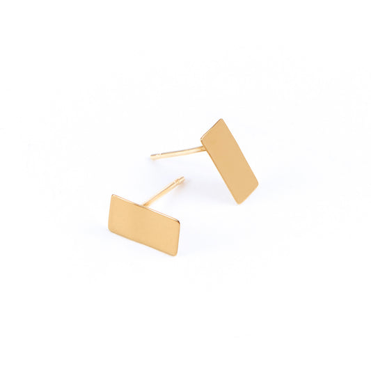 MASS gold earrings -Mini