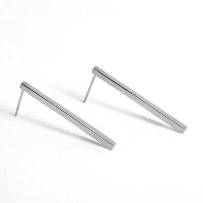 CRUX sterling silver earrings- Midi