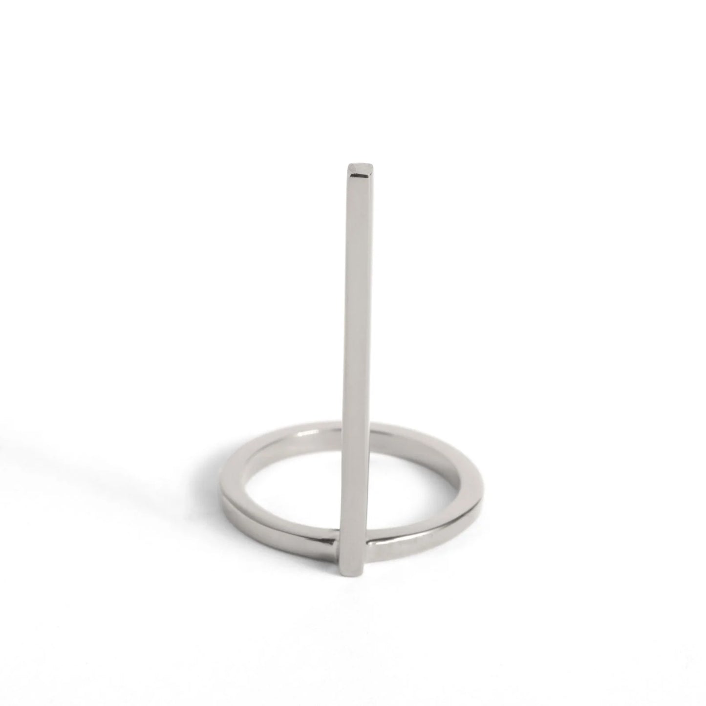 CRUX sterling silver vert ring- Midi