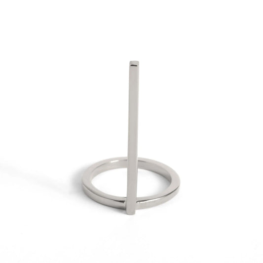 CRUX sterling silver vert ring- Midi