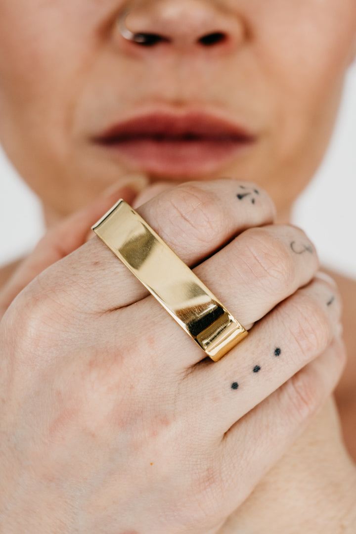 DUSTER gold Ring