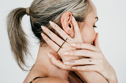 CRUX gold hori ring- Maxi