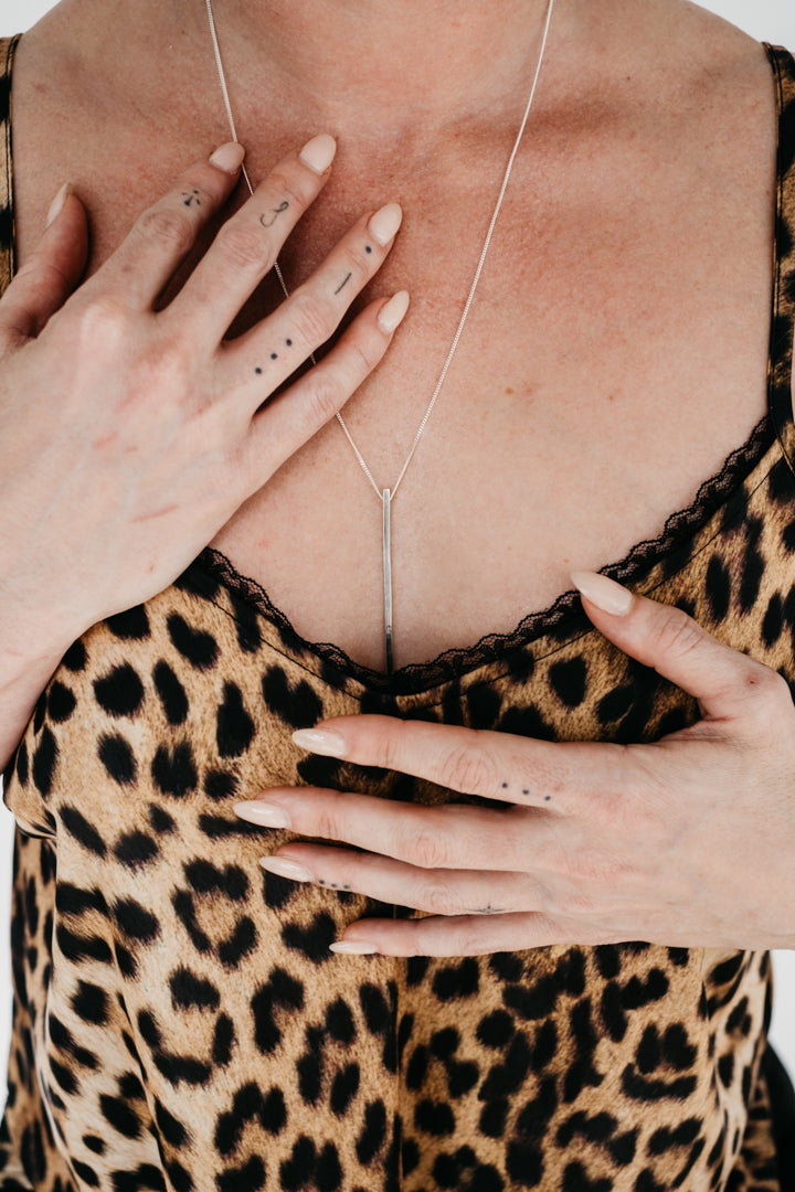 CRUX sterling silver necklace- Maxi