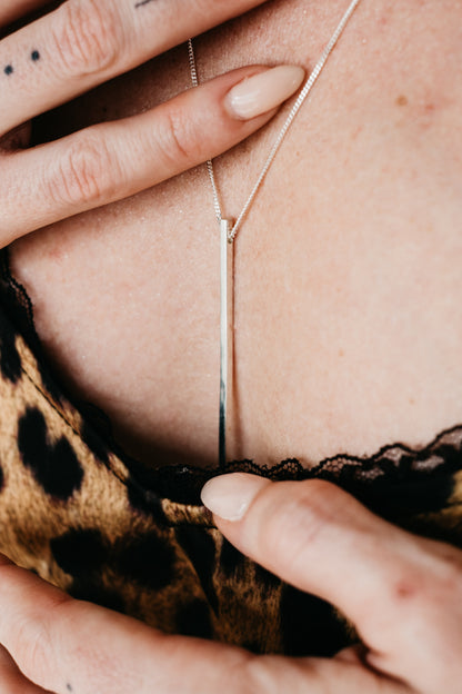 CRUX sterling silver necklace- Maxi