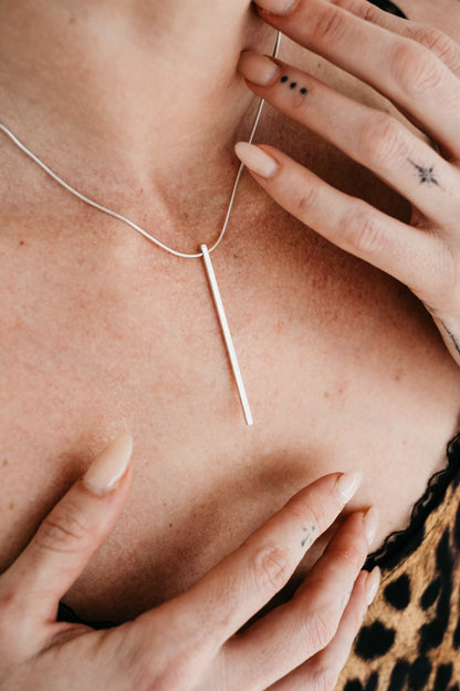 CRUX sterling silver necklet- Maxi