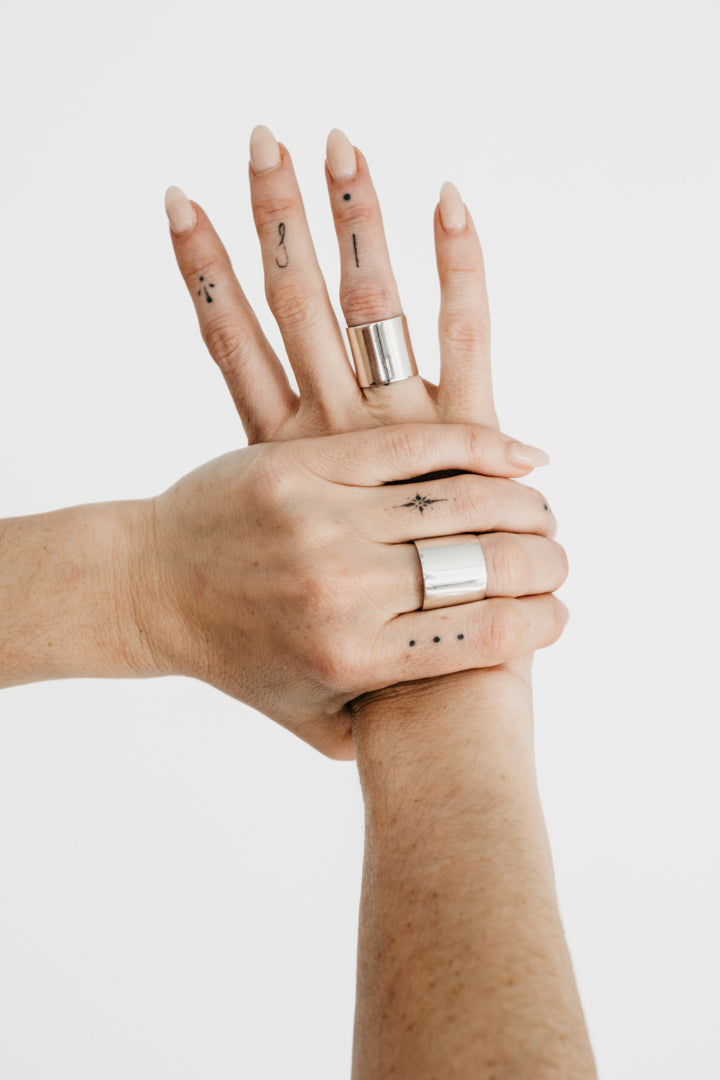 DEE sterling silver cigar band