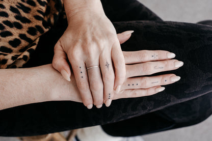 CRUX sterling silver stacker ring